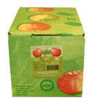 Karton mit Bio-Apfelsaft