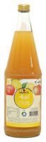 Flasche mit Apfel-Zitrone Fruchtsaftgetränk
